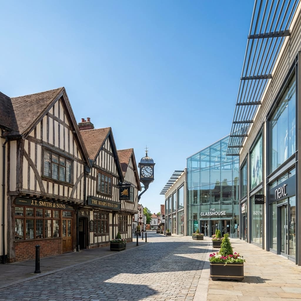 Braintree Village and High Street
