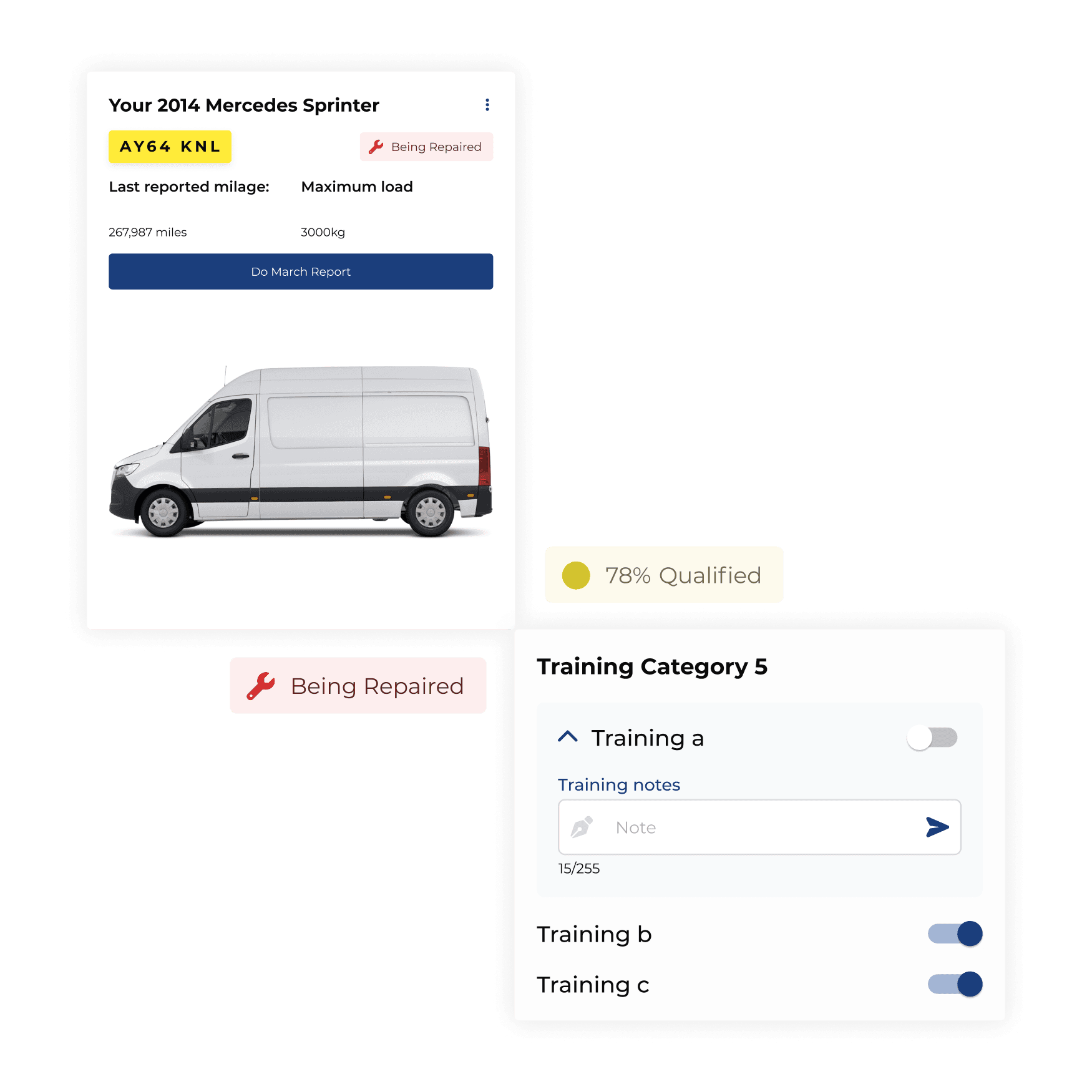 Training Anglian Truck Tyre employees to manage their training and van