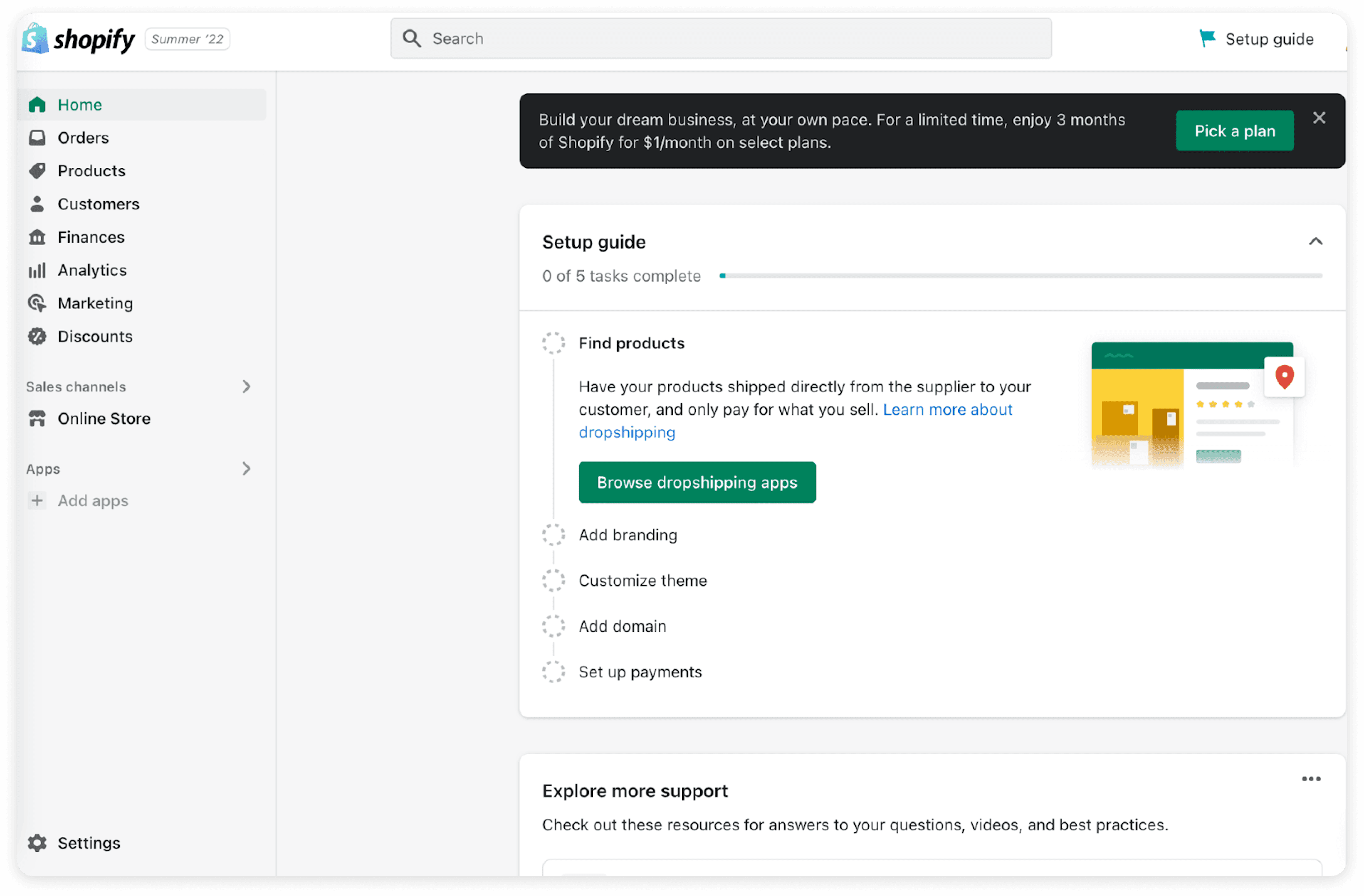 Shopify expert up Shopify store for customer
