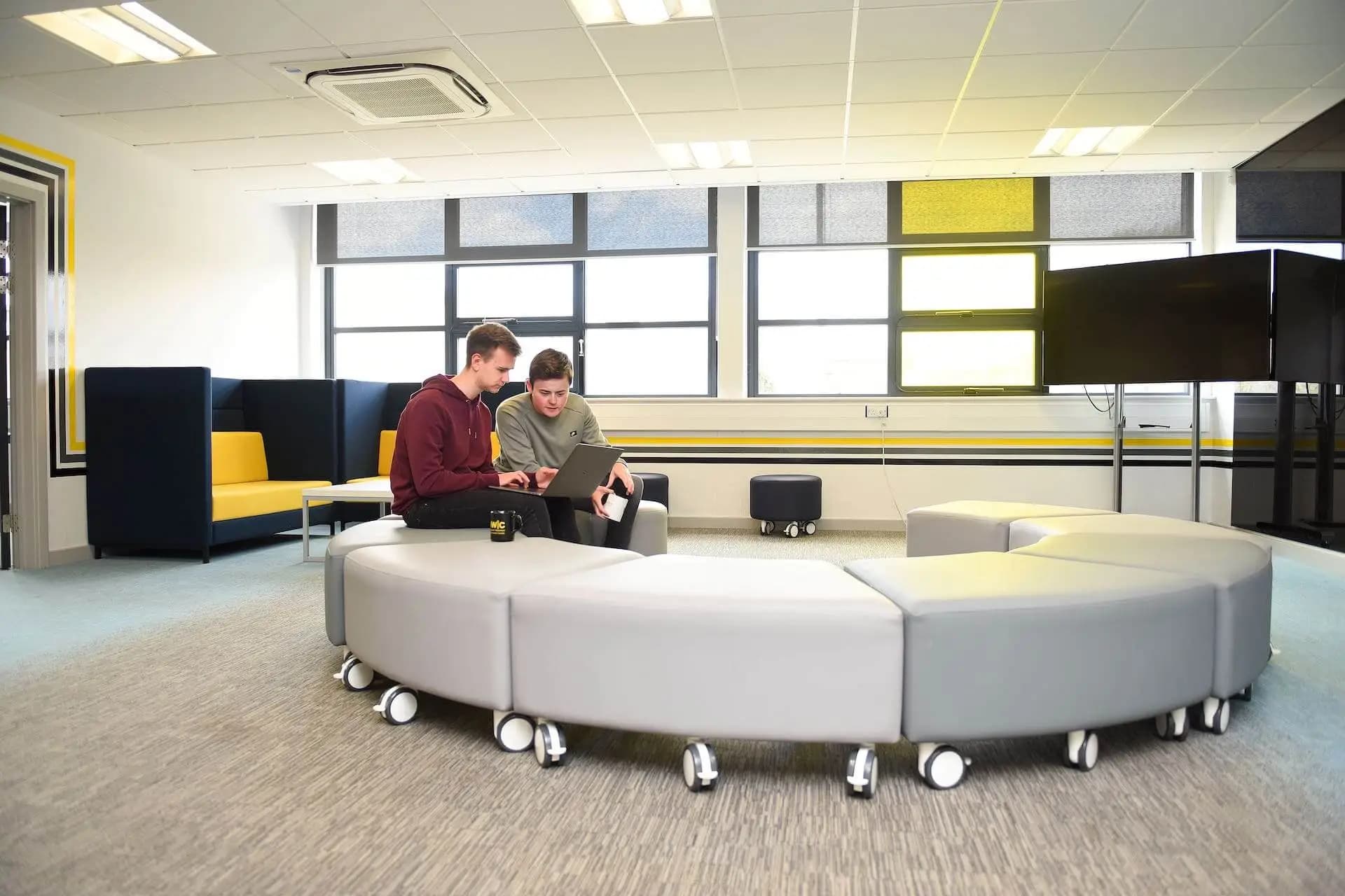 Team working on digital solutions